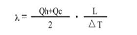 導熱系數計算公式